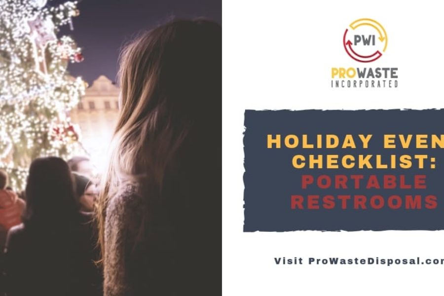 Event Porta Potty Rentals this Holiday Season